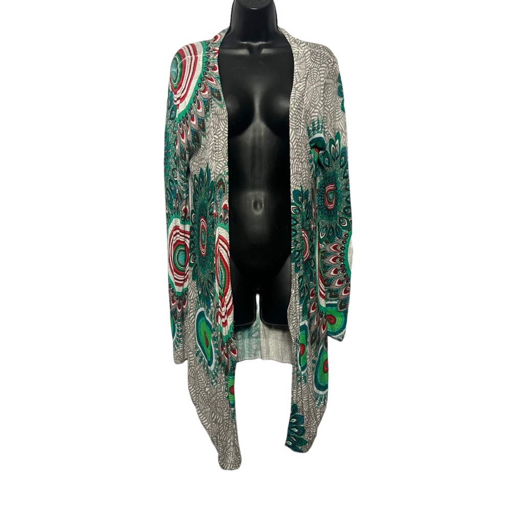 Desigual Multicolor Patterned Cardigan - Picture 2 of 7